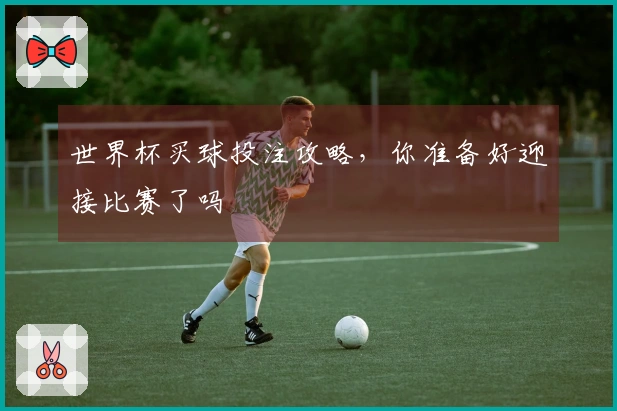 世界杯买球投注攻略，你准备好迎接比赛了吗